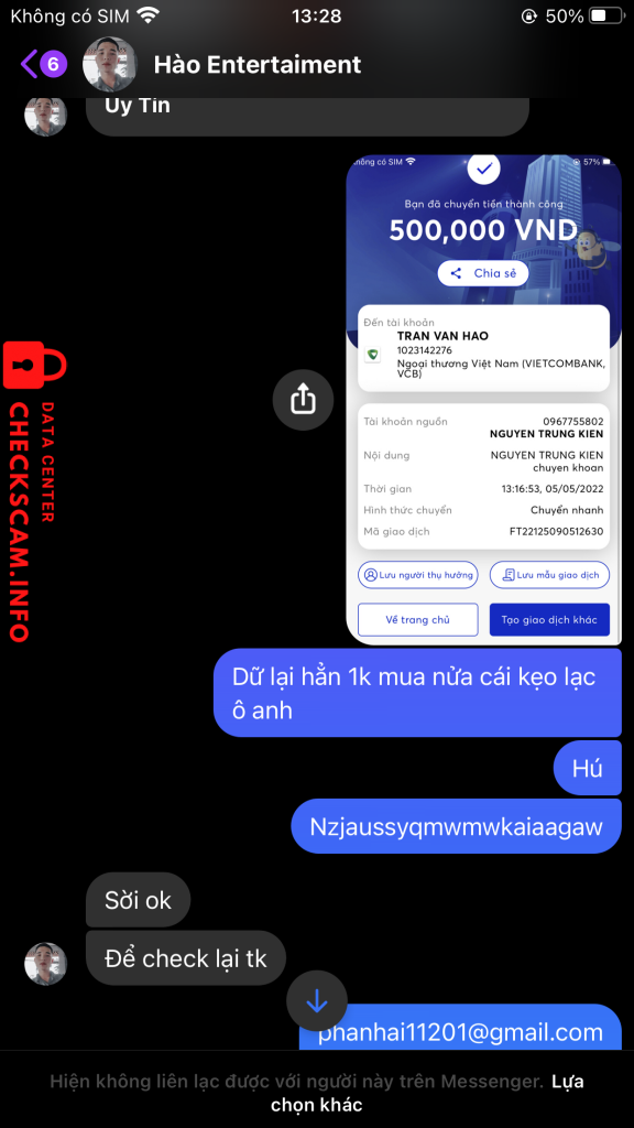 Bằng chứng chống lại Trần Văn Hạo