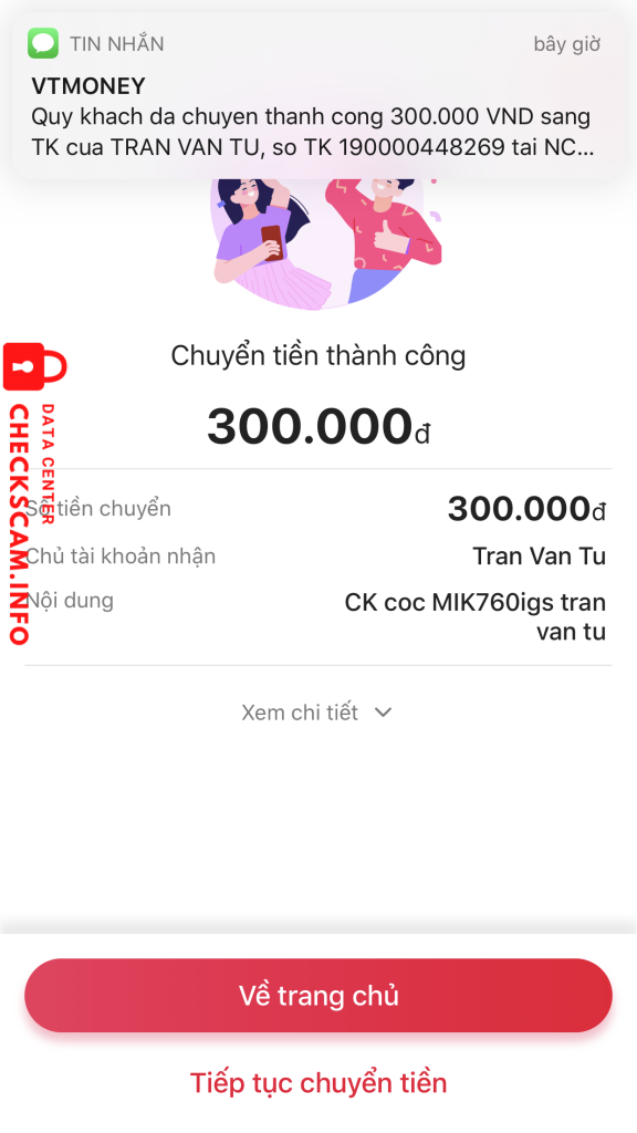 Bằng chứng chống lại Trần Văn Tư