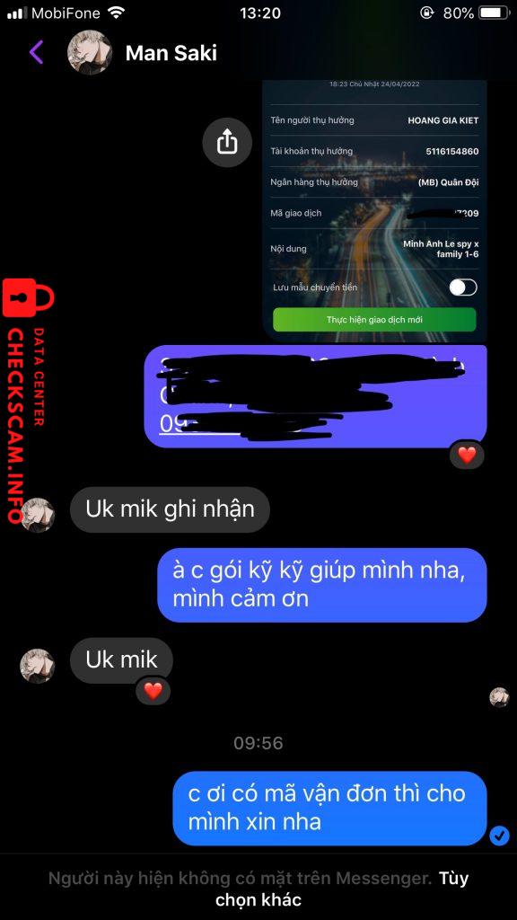 Bằng chứng chống lại Hoàng Gia Kiệt