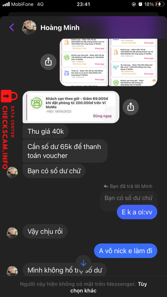 Bằng chứng chống lại Hoàng Minh