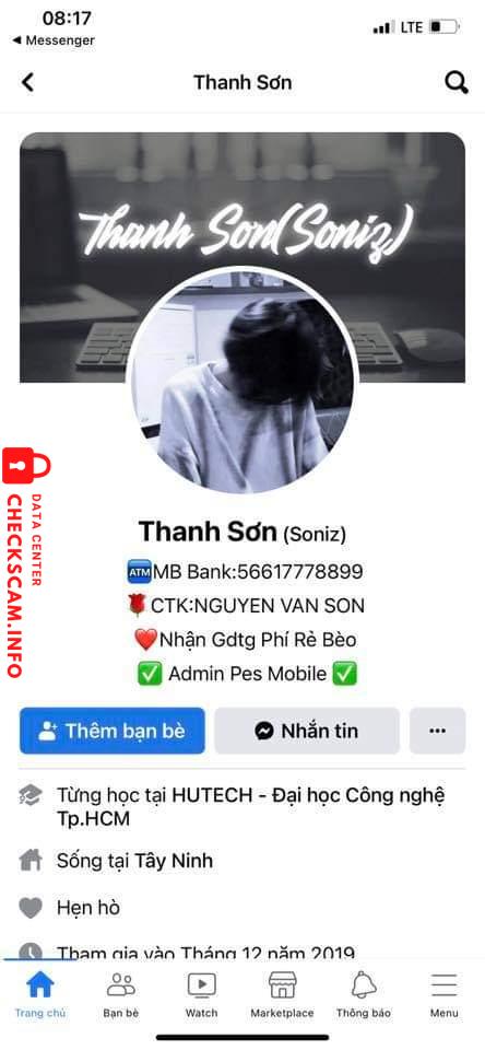 Bằng chứng chống lại NGUYEN VAN SON
