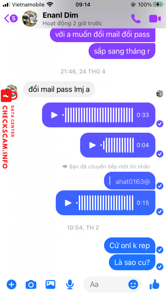 Bằng chứng chống lại Trần Hoàng Anh