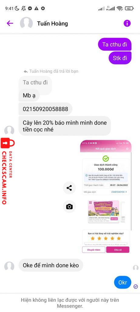 Bằng chứng chống lại Phạm tuấn hoàng