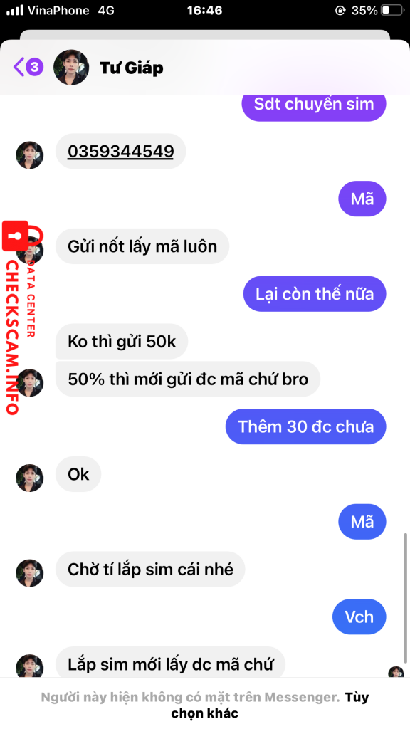 Bằng chứng chống lại Vo Tu Giap