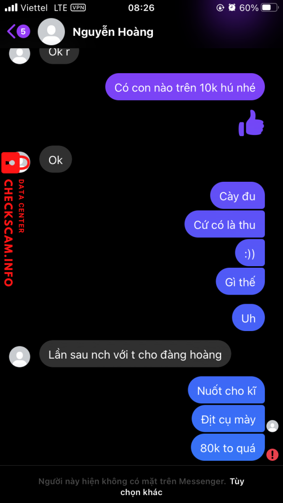 Bằng chứng chống lại Nguyễn văn hoàng