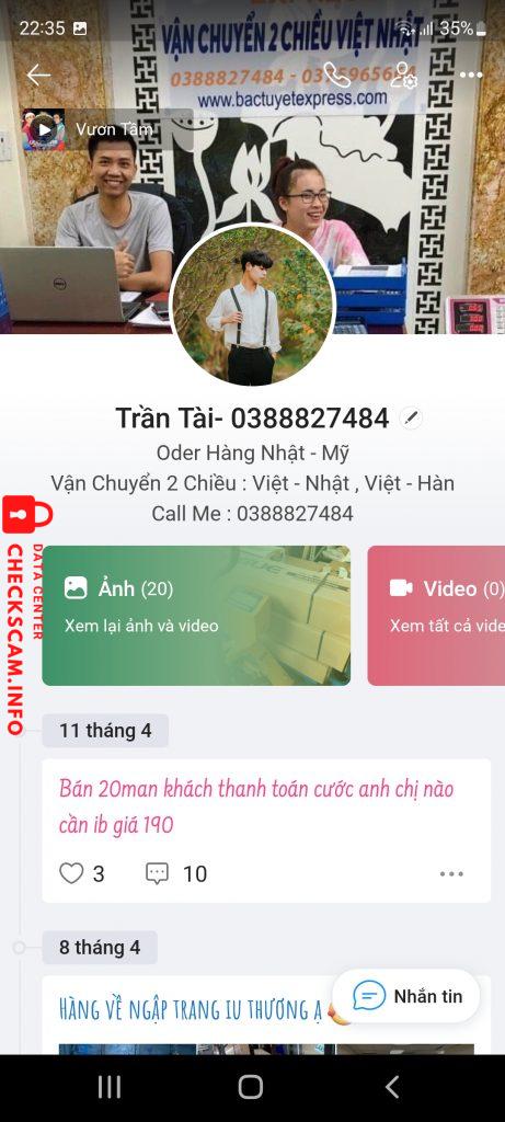 Bằng chứng chống lại Phan Thi Gam