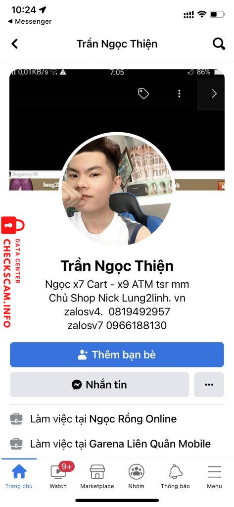 Bằng chứng chống lại Trần Ngọc Thiện