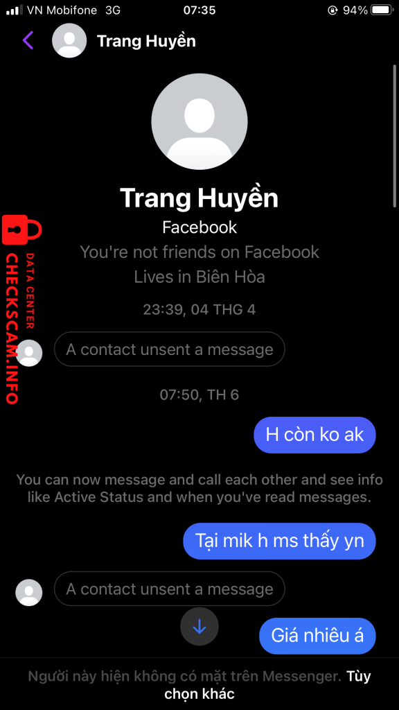 Bằng chứng chống lại Hoang thanh hien