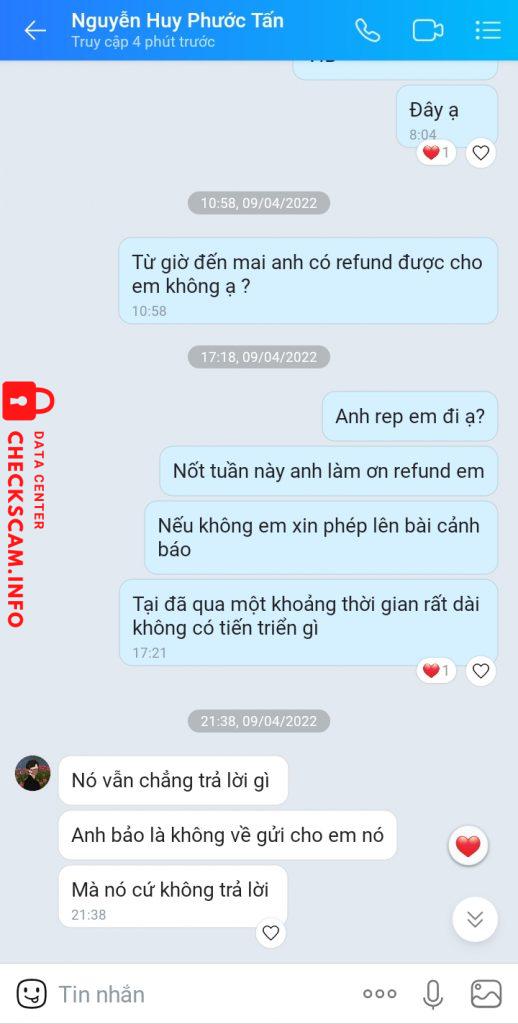 Bằng chứng chống lại Nguyễn Huy Phước Tấn