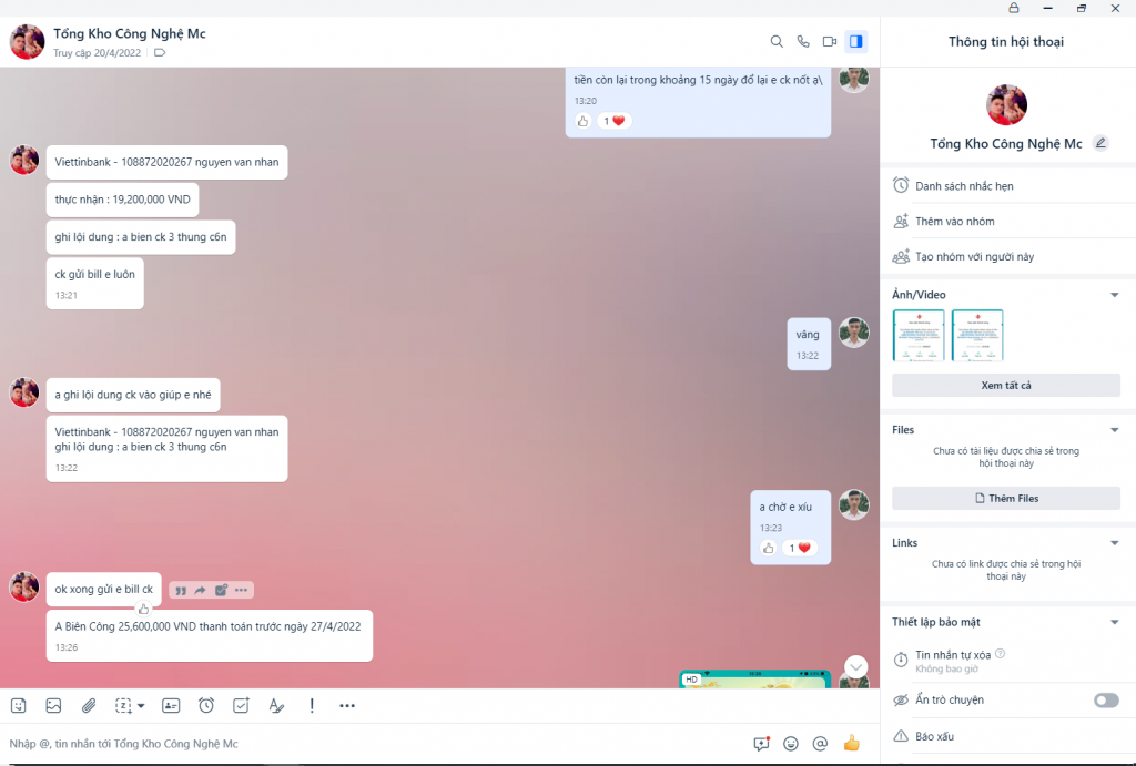 Bằng chứng chống lại NGUYEN VAN NHAN