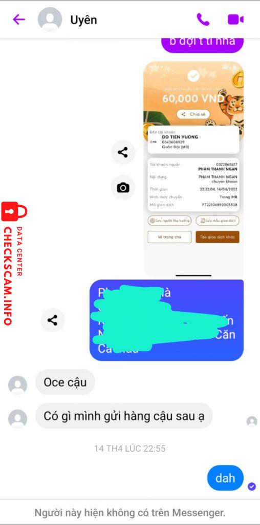 Bằng chứng chống lại DO TIEN VUONG