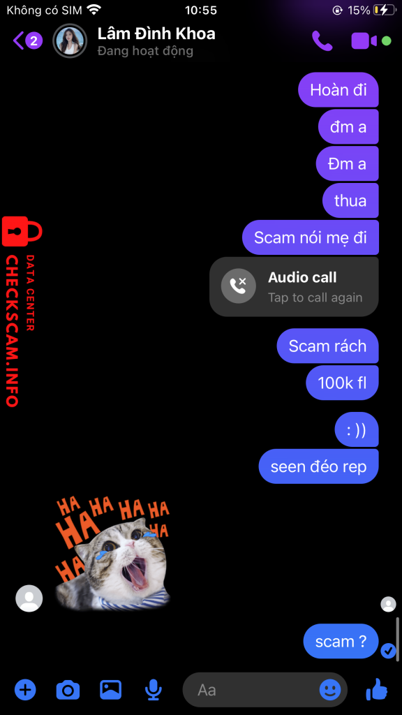 Bằng chứng chống lại Lâm Đình Khoa