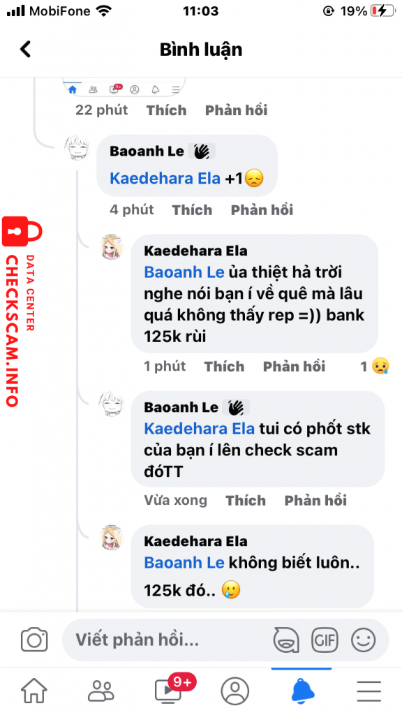 Bằng chứng chống lại Nguyen Thi Trang