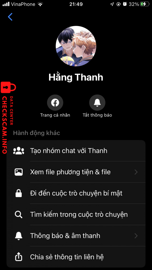 Bằng chứng chống lại NGUYEN QUANG VINH