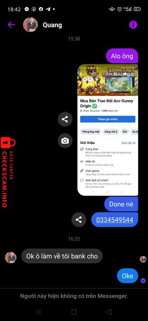 Bằng chứng chống lại Nguyễn Hữu Giang
