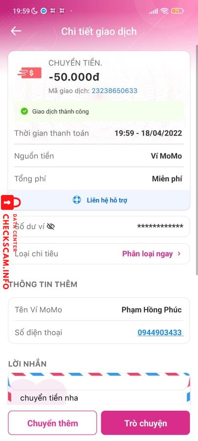 Bằng chứng chống lại Phạm Hồng Phúc