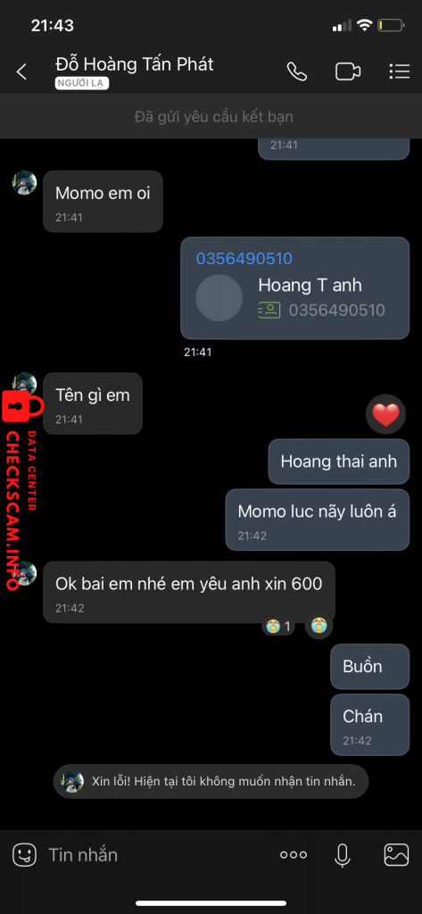 Bằng chứng chống lại Đỗ hoàng tấn phát