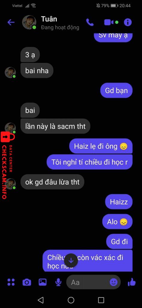 Bằng chứng chống lại TRƯƠNG VĂN TUẤN