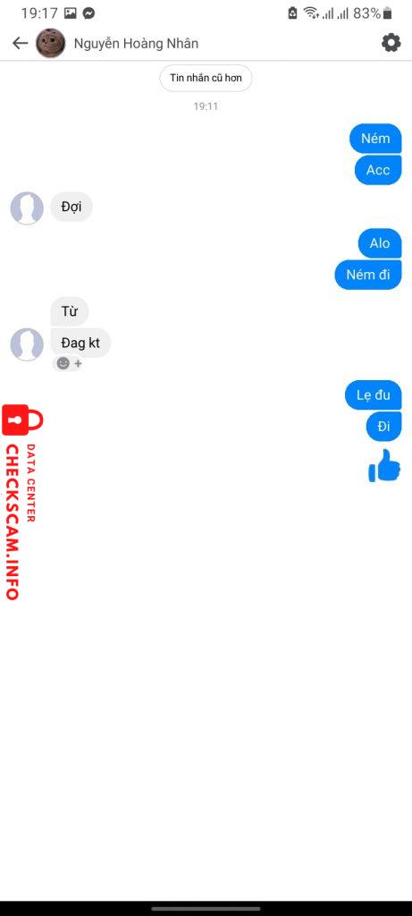 Preuves contre Nguyễn Văn Hoàng Nhân