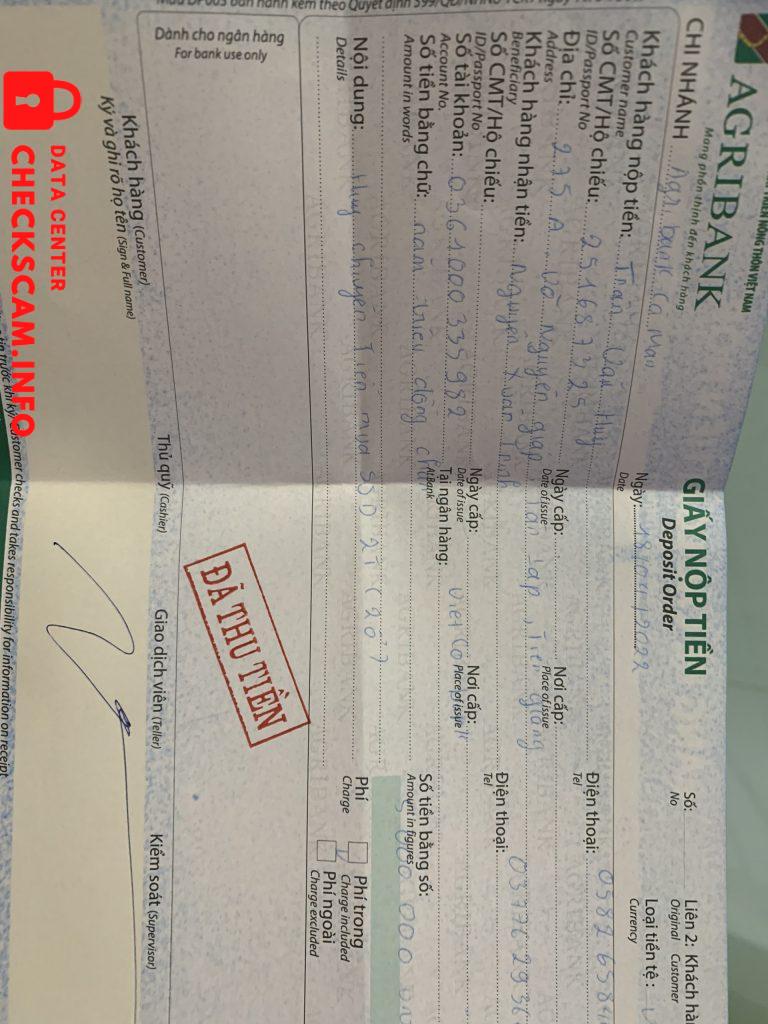 Preuves contre 0582 658 443