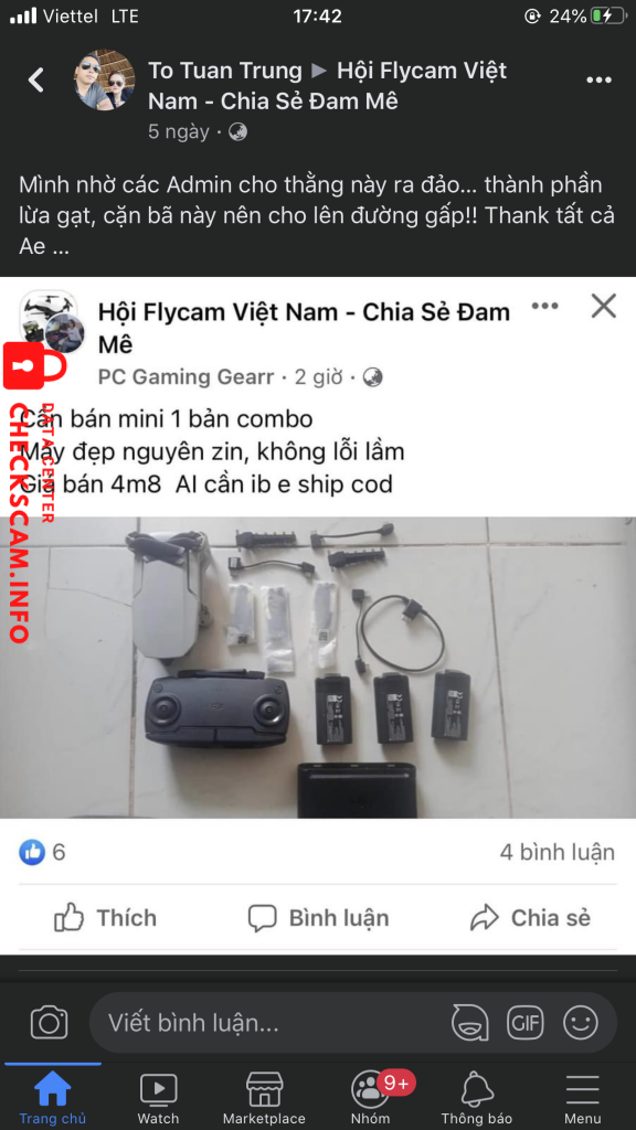 Preuves contre TRAN QUANG NHIEN