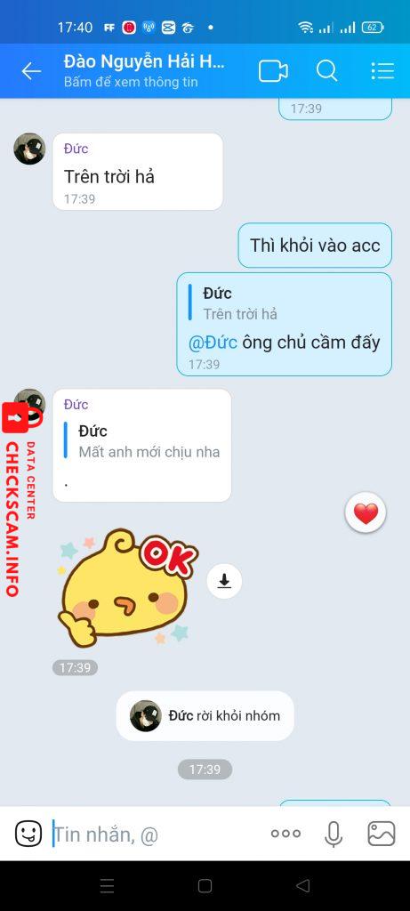 Preuves contre Nguyen Van Duc