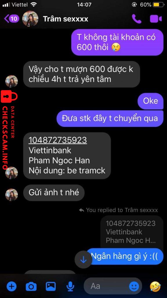 Preuves contre Pham Ngoc Han