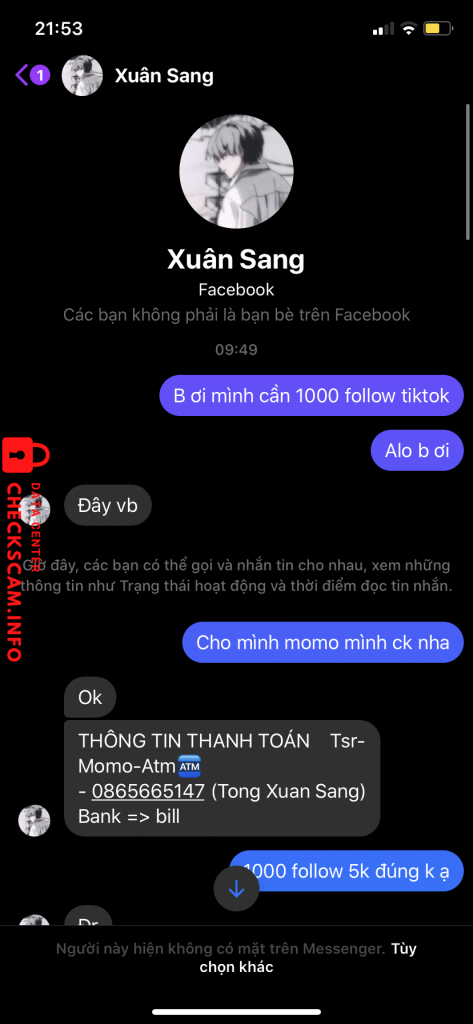 Preuves contre Tống xuân sang
