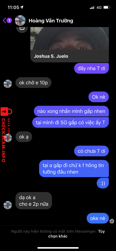 Preuves contre TRAN VAN CUONG