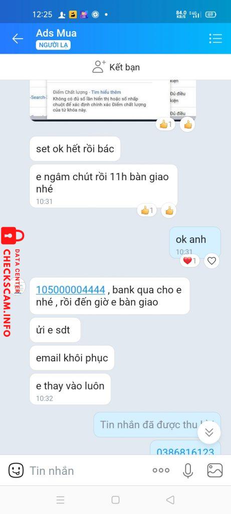 Preuves contre NGUYỄN VĂN DOANH