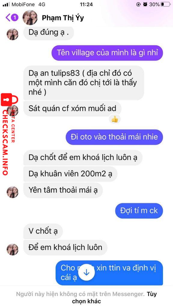 Preuves contre Pham Thi Y