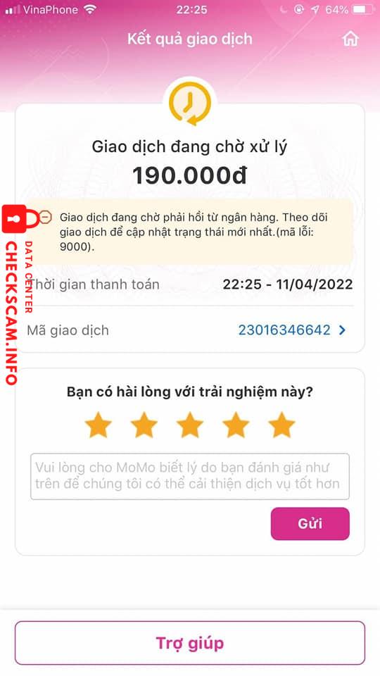 Preuves contre NGUYEN THI NGA