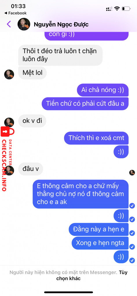 Preuves contre Nguyễn Ngọc Được