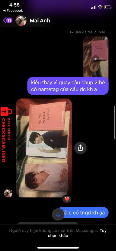 Preuves contre Tran Thi Nhu Y