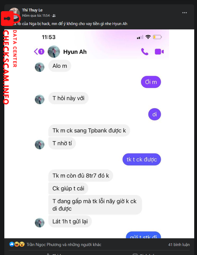 Preuves contre Nguyen Dieu Ha