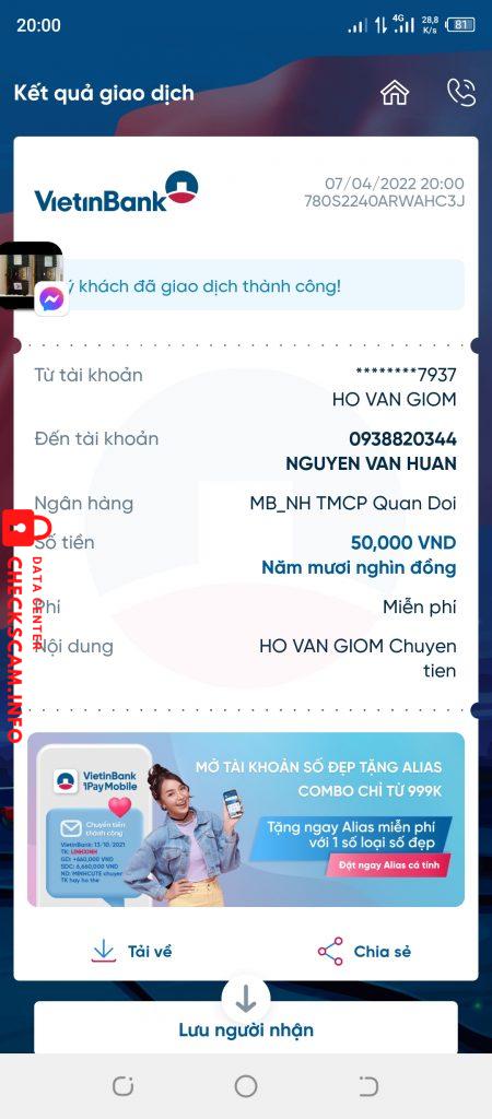 Preuves contre Trần Văn Đức
