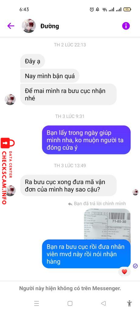 Preuves contre Hoàng Thị Hậu
