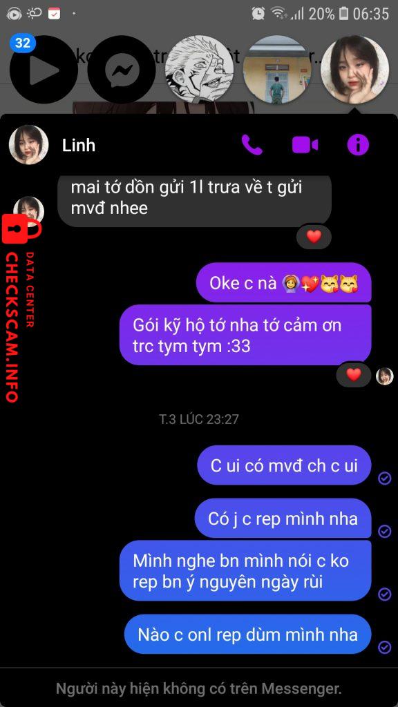 Preuves contre Linh Kiều