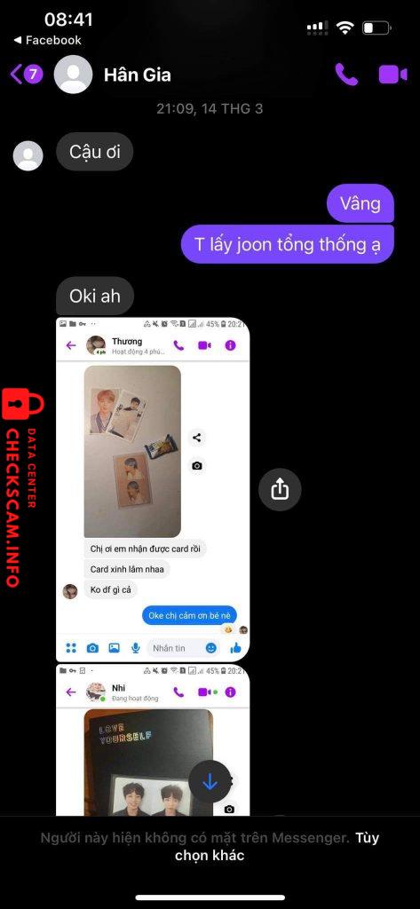 Preuves contre Pham Thi Yen