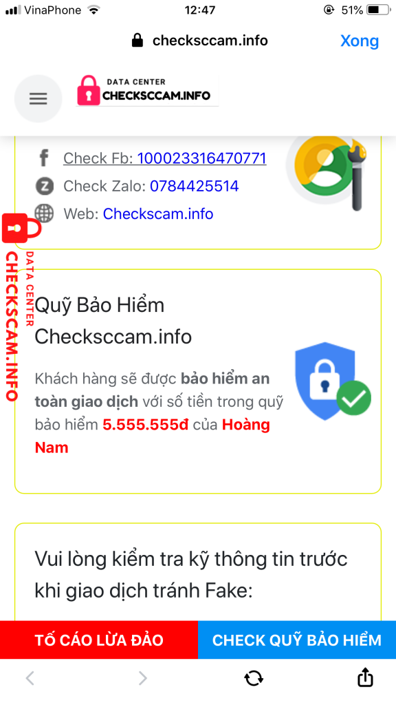 Preuves contre TRAN NGOC THUAN