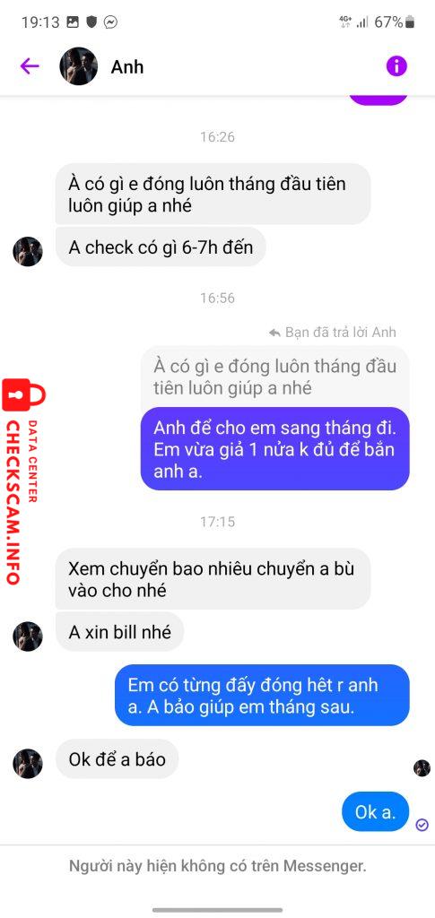 Preuves contre Le van vinh