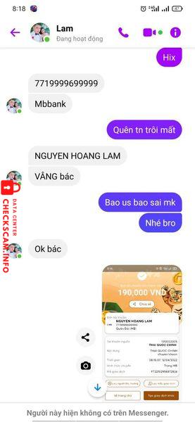 Preuves contre NGUYEN HOANG LAM