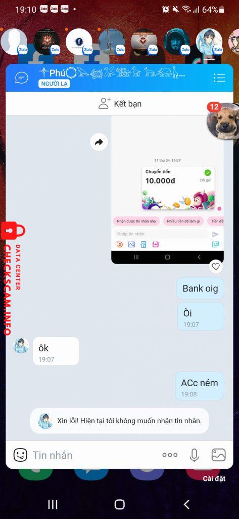 Preuves contre Ctk Nguyễn Thị bảo Ngọc