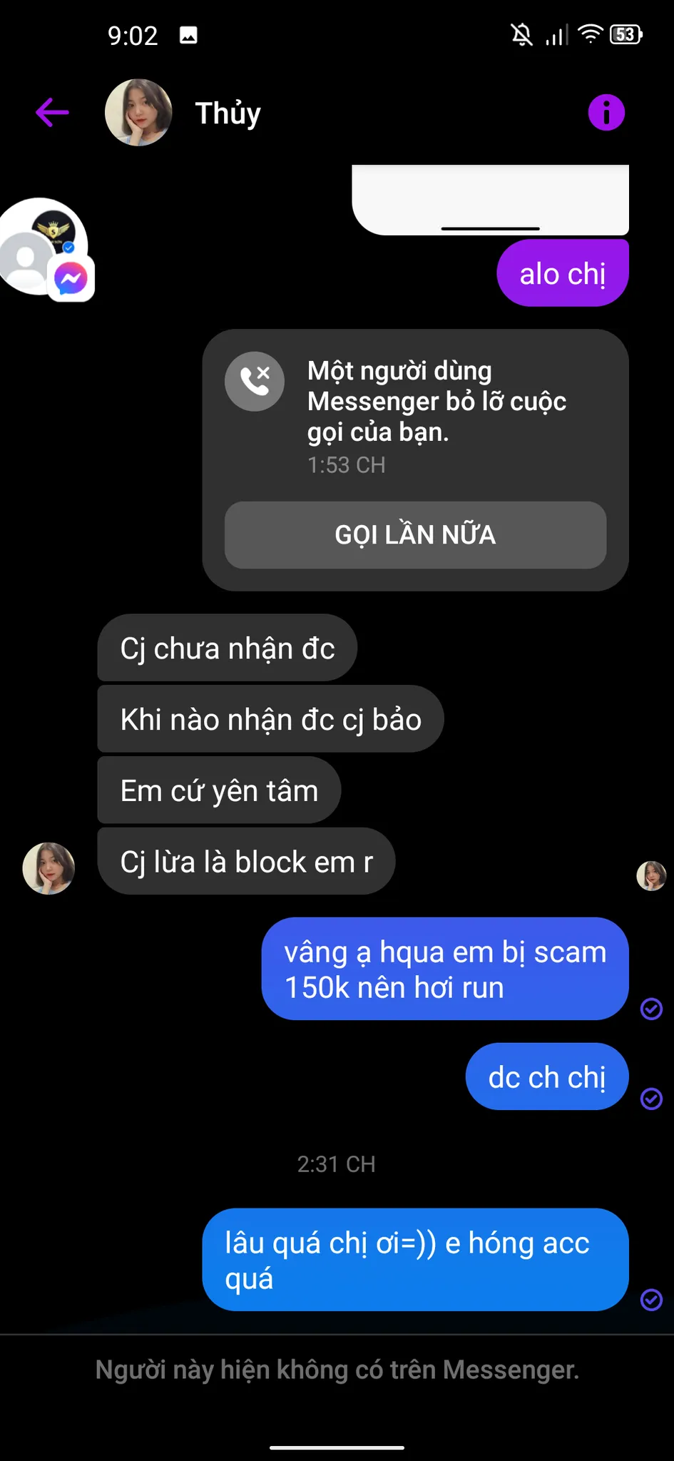 Preuves contre Thu Thủy