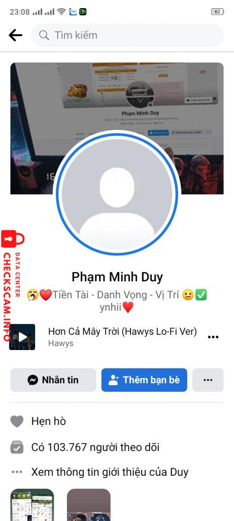 Preuves contre Phạm Minh Duy