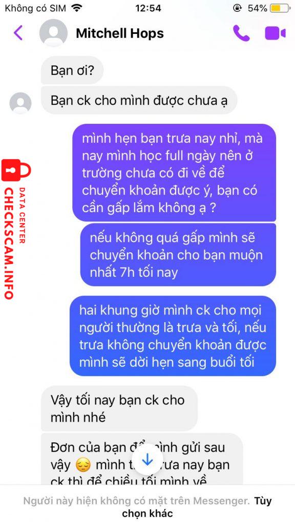 Preuves contre NGUYEN THI THOM