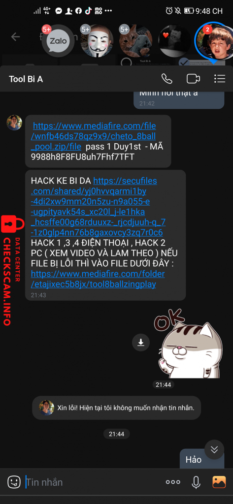 Preuves contre Mai Thi Thuy