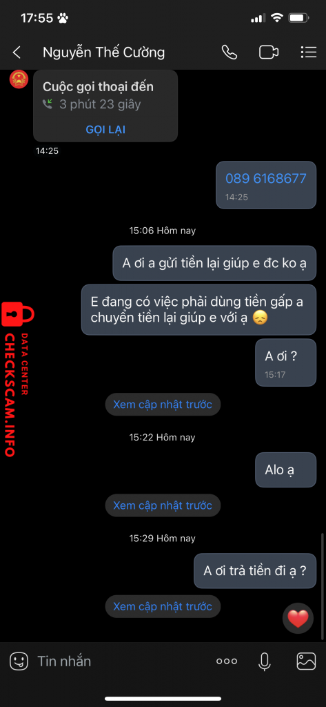 Preuves contre Nguyễn Minh Duy