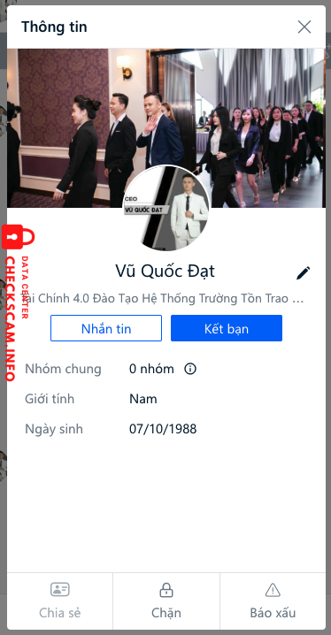 Preuves contre HO THIEN XUAN
