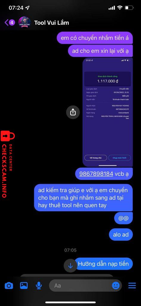 Preuves contre Nguyễn Thế Anh